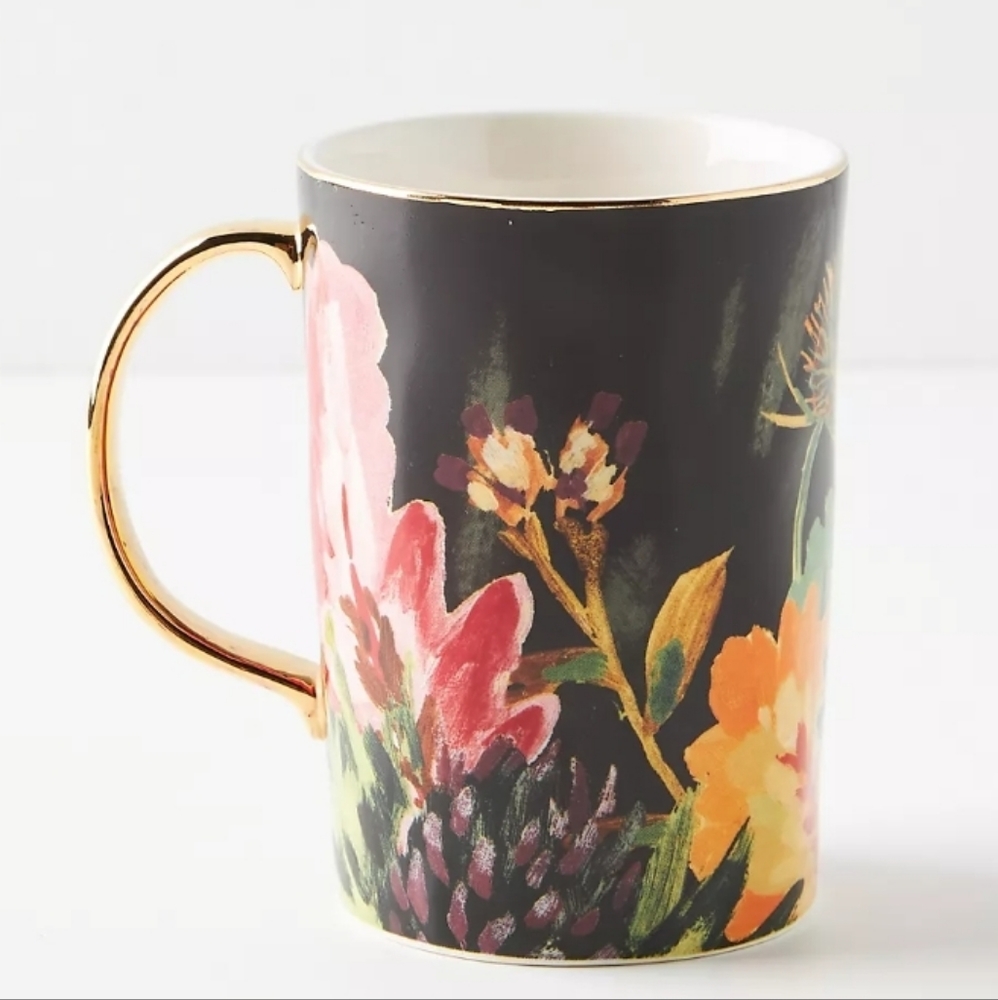 Anthropologie Henrietta/Hepezia Mugs, set of 4
